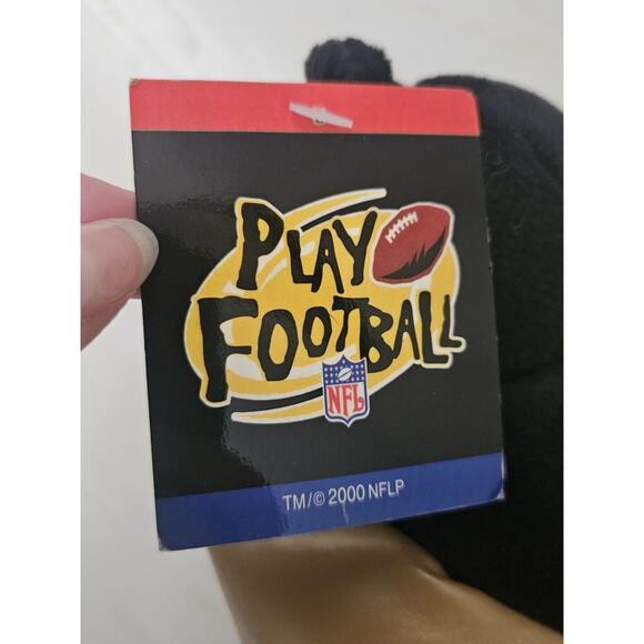 Vtg Rare New Orleans Saints‎ 2000 NFL Play Football Plush Bear Picture Frame - Picture 8 of 9